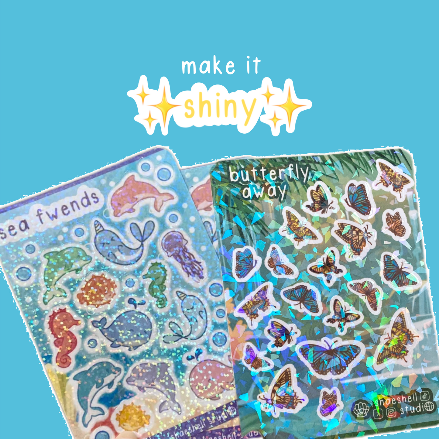 1I. sea fwends sticker sheet